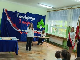 Obchody Święta Konstytucji 3 Maja w naszej szkole